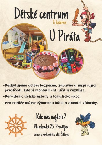 Dětské centrum U Piráta v Prostějově