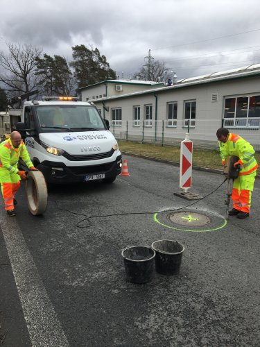 Výměny samonivelačních kanalizačních poklopů