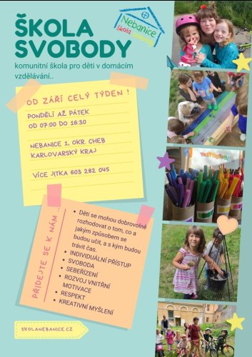 Základní škola SVOBODY Nebanice z.s. - Odvaha ke svobodě