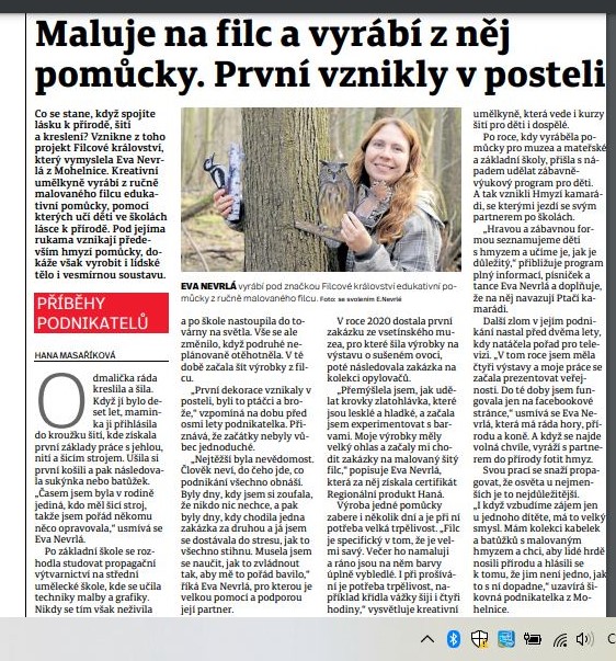 Enviromentální vzdělávání dětí - Ptačí kamarádi, Hmyzí kamarádi - laskavé výukové pomůcky